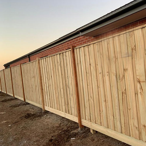 Timber Fencing in Mickleham